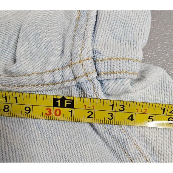 BDG Mens 32x26 Bow Fit Light Wash Patchwork Jeans - Picture 9 of 12